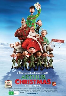 ดูหนังออนไลน์ Arthur Christmas (2011) ของขวัญจานด่วน ป่วนคริสต์มาส